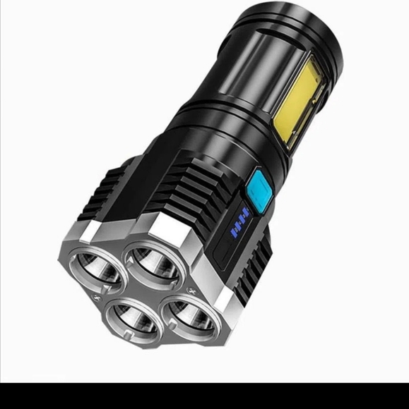 LED Flashlight, With USB Rechargeable Cable. - Picture 8 of 9